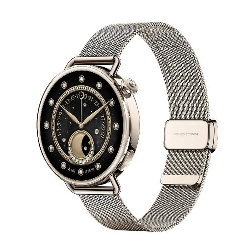 Xiaomi Watch S4 Smartwatch 41mm Sunset Gold, Milanese Strap