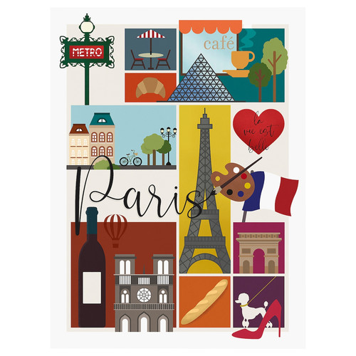PJÄTTERYD Picture, Paris, 30x40 cm