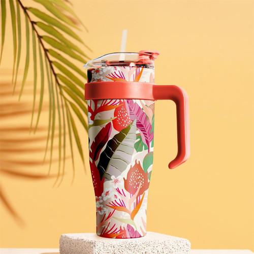 Thermal Mug Miami Tropical, orange