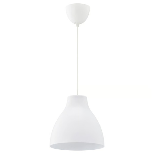 MELODI Pendant lamp, white, 28 cm