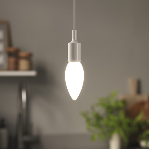 Diall LED Bulb Filament C35 E14 470lm 4000K