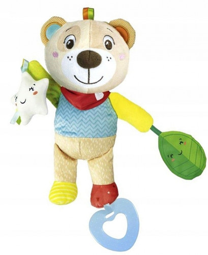 Clementoni Baby Pendant Toy Easy-Peasy Soft Bear 0+