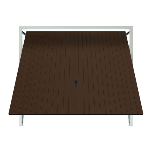 Garage Door 2500 x 2000 mm, brown