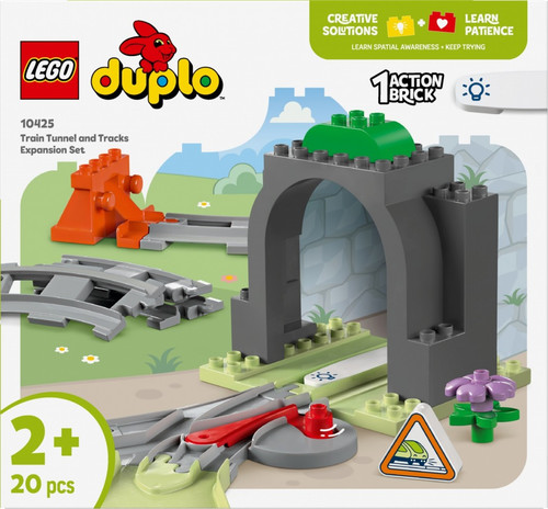 LEGO DUPLO Train Tunnel and Tracks Expansion Set 24m+