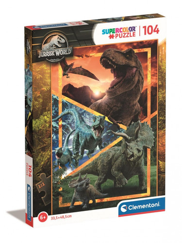 Clementoni Children's Puzzle Jurassic World 104pcs 6+