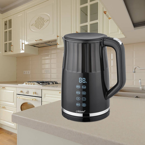 Feel Maestro 1.7L Stainless Steel Kettle with Temp Control 2200W MR-039