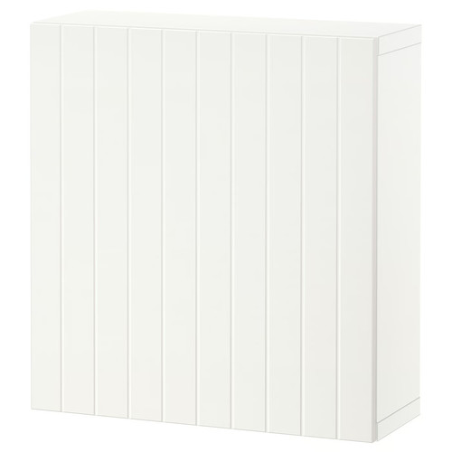 BESTÅ Shelf unit with door, white, Sutterviken white, 60x22x64 cm