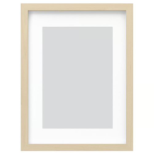 RÖDALM Frame, birch effect, 30x40 cm