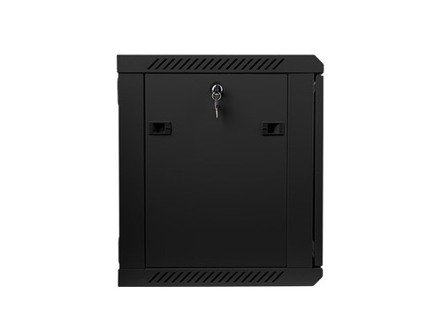 Lanberg Wall-mounted Rack 19'' 9U 600X450mm, black