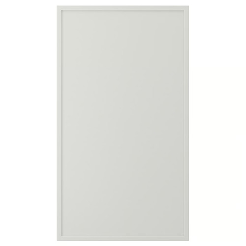 ASPUDDEN Front for dishwasher, light grey, 45x80 cm