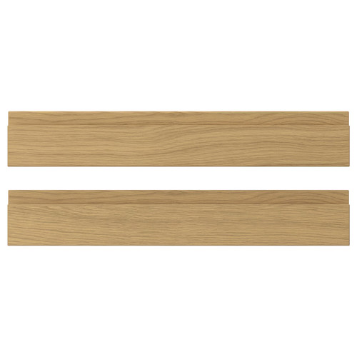 VOXTORP Drawer front, oak effect, 60x10 cm