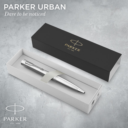 Parker Urban Classic Metro Metallic CT Ballpoint Pen