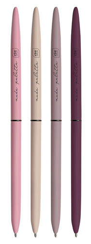 Semi-Gel Pen Nude Slim 1.0 24pcs
