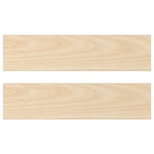 ASKERSUND Drawer front, ash light ash effect, 40x10 cm