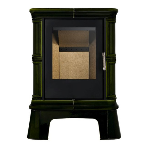NORDflam Fireplace Stove Frovi 5 kW, green