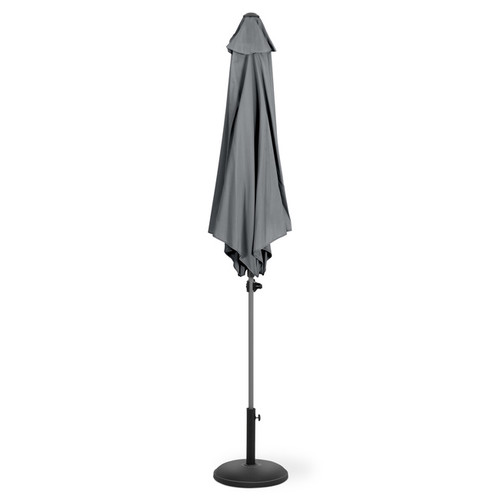 Garden Parasol Umbrella GoodHome Carambole 200 cm, grey