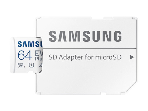 Samsung EVO Plus SDXC Card 64GB with Adapter MB-MC64KA/EU