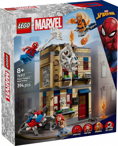 LEGO Marvel Peter Parker's Apartment 76317 8+