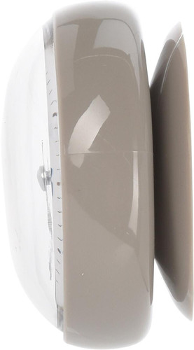 Wall Clock Blum, waterproof, light grey