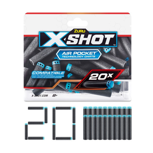 Zuru X-Shot Excel 20 Darts 8+