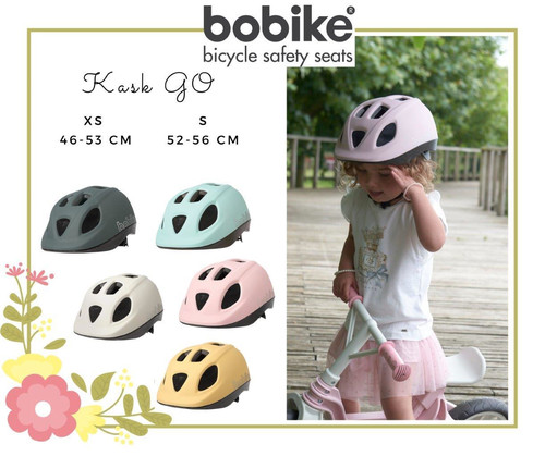 Bobike Kids Helmet Go Size XS, vanilla