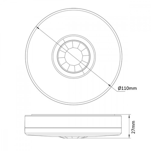 MacLean Infrated Motion Sensor IP65 MCE293 W