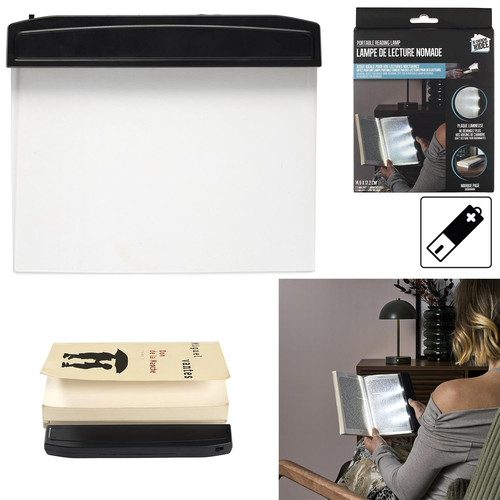Reading Lamp Bookmark, transparent LED panel