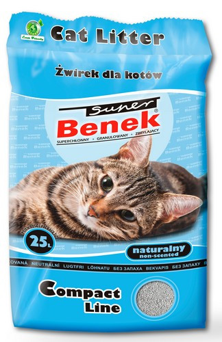 Cat Litter Super Benek Compact (blue) 25L