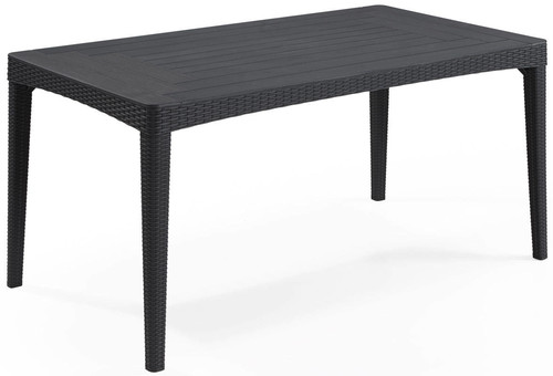 Outdoor Dining Table GIRONA 160 cm, graphite