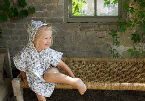 Elodie Details Bath Poncho - Garden Leo Toile