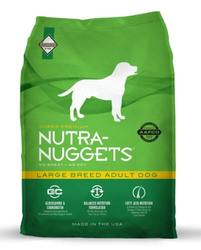 Nutra Nuggets Dog Food Adult Large Breed Dog 15kg www.megastore .mt