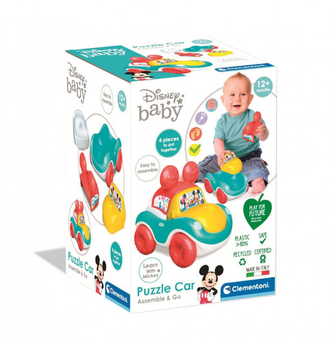 Clementoni Disney Baby Car Puzzle 12m+