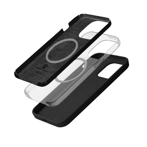 CRONG Phone Case iPhone 15 Pro MagSafe, black