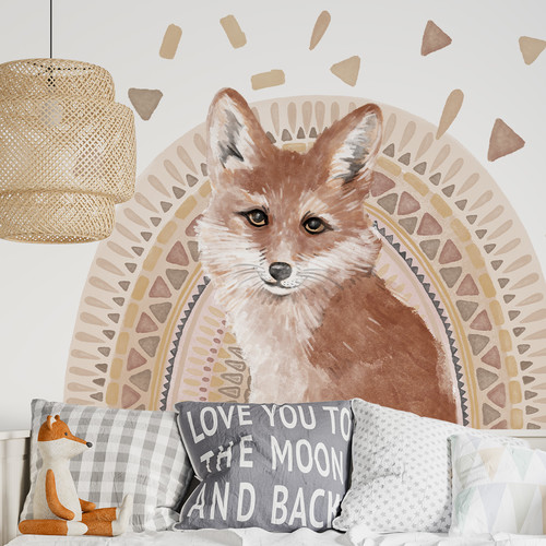 Wall Sticker 83x119cm - Fox