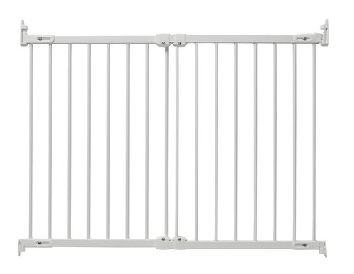 Baby Dan Safety Gate FlexiFit 105.5cm, metal, white