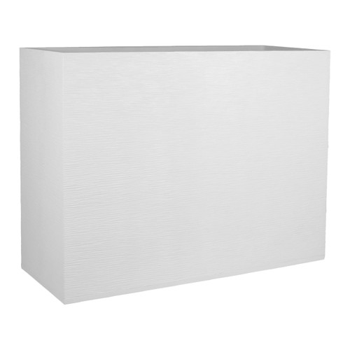 Outdoor Plant Pot Graphit 80 x 30 x 60 cm, white