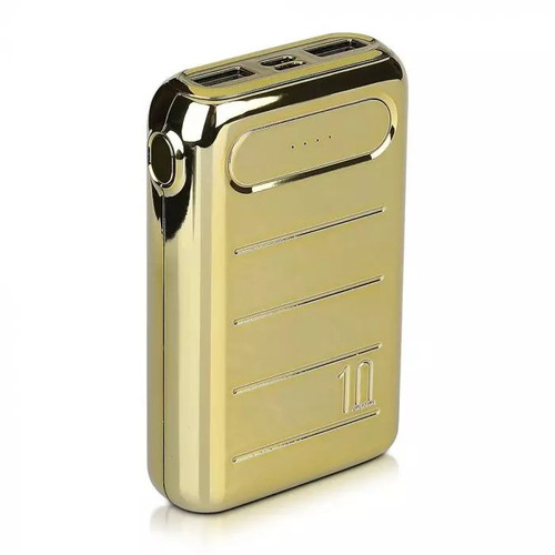 V-TAC Power Bank 10000 mAh 2A, gold