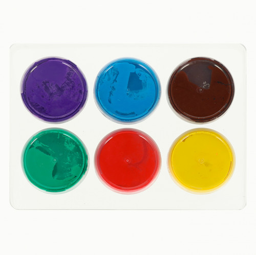Finger Paints 6 Colours 6x 40ml