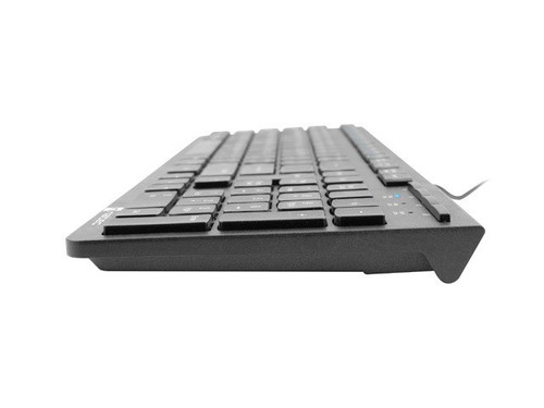 Natec Wired USB Keyboard Discus 2 slim, black