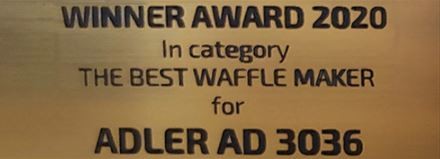 Adler Waffle Maker 1300W AD 3036