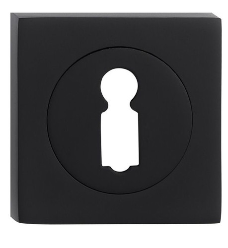 Door Escutcheon Schaffner Gabi, black