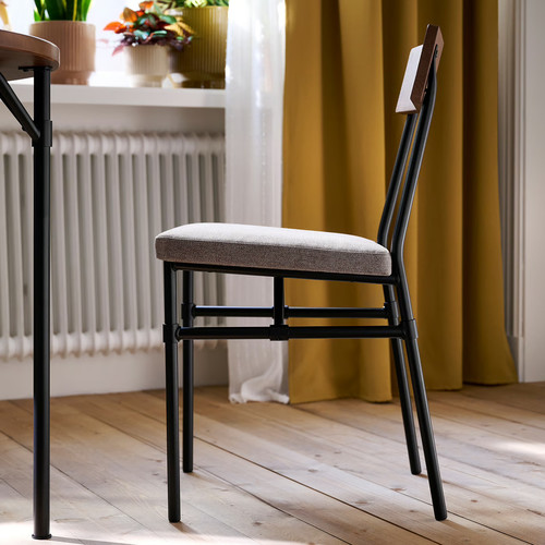 GRÖTÅN Chair, Tibbleby dark beige