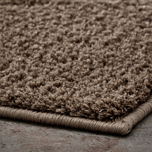 BACKMÅRA Bath mat, beige, 50x80 cm