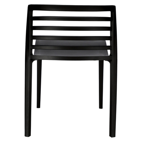 Chair Muna, in-/outdoor, black