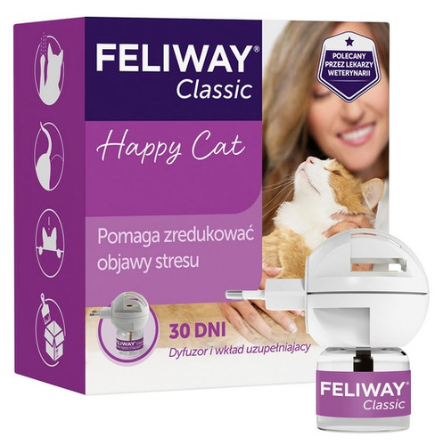 Feliway Classic for Cats Starter Set Diffuser + 1 Refill