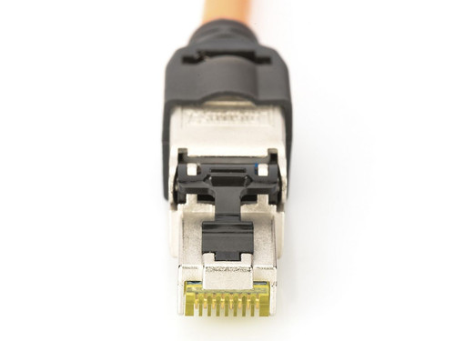 Digitus Shielded RJ45 Connector for Field Assembly AWG 22-27, 10 GBit ethernet, PoE+