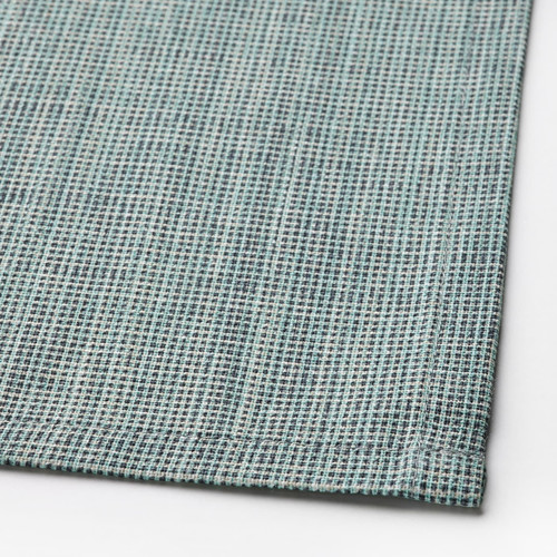 SVARTSENAP Tablecloth, green-blue, 145x240 cm