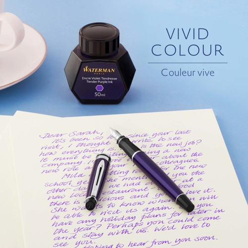 Waterman Ink Bottle 50ml, purple