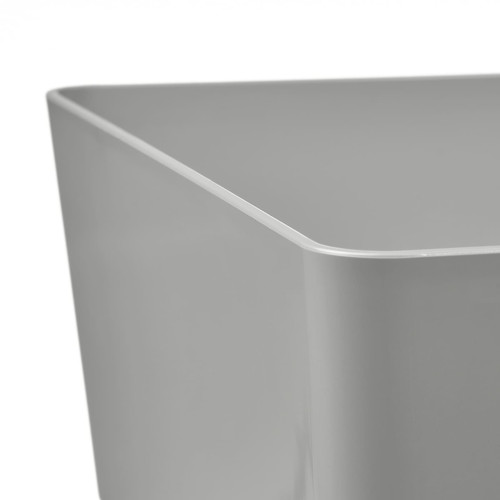 KUGGIS Box, light grey, 18x26x8 cm