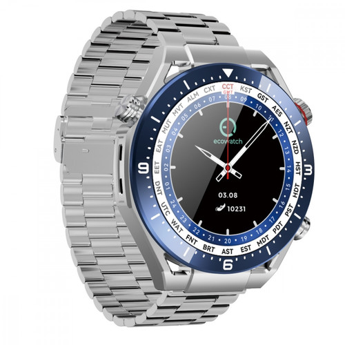 EcoWatch Smartwatch EW01, silver